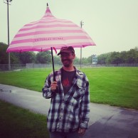 Jason, donning my umbrella